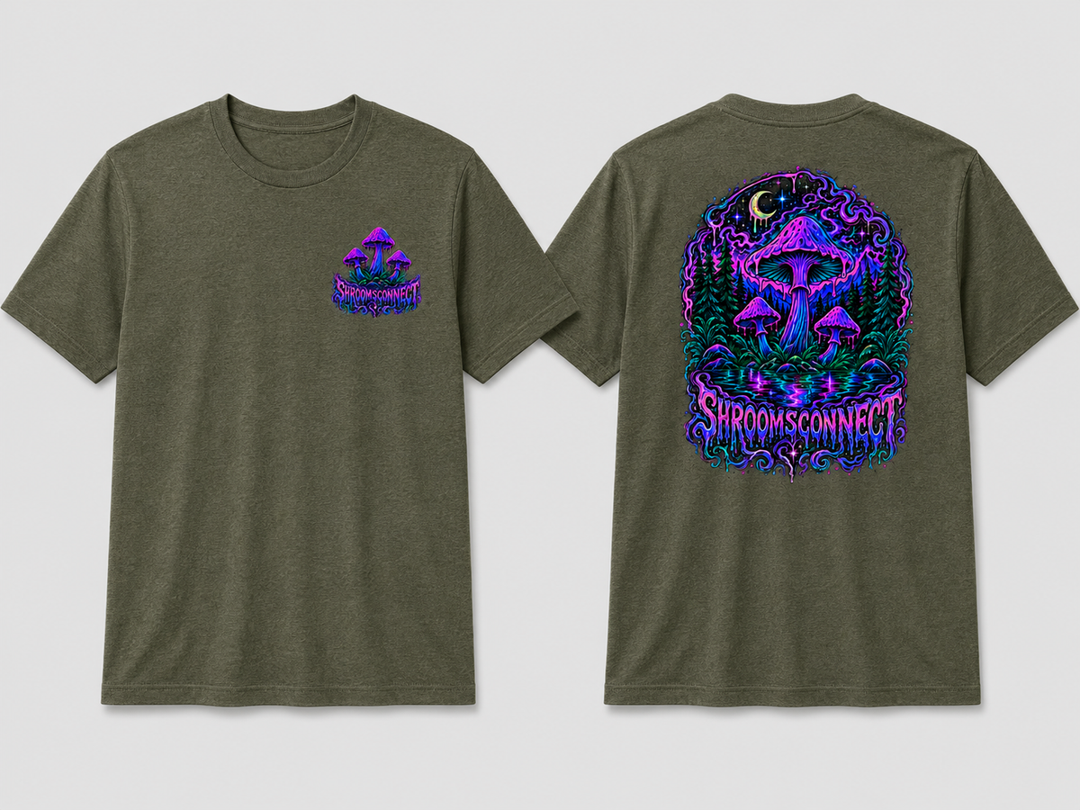 Short Sleeve "Limited Edition Drippy Shroomz " T-shirt