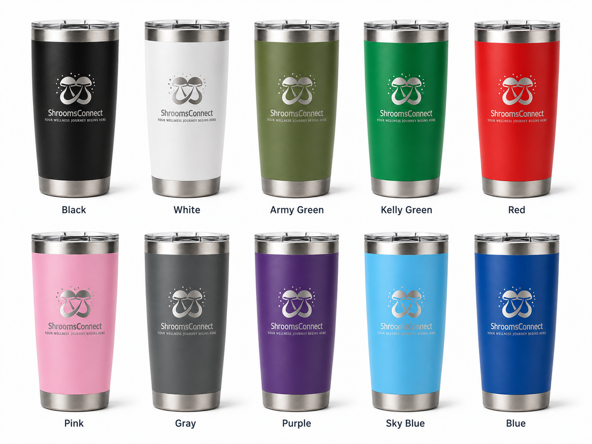 Shrooms Connect 20oz Logo Tumbler
