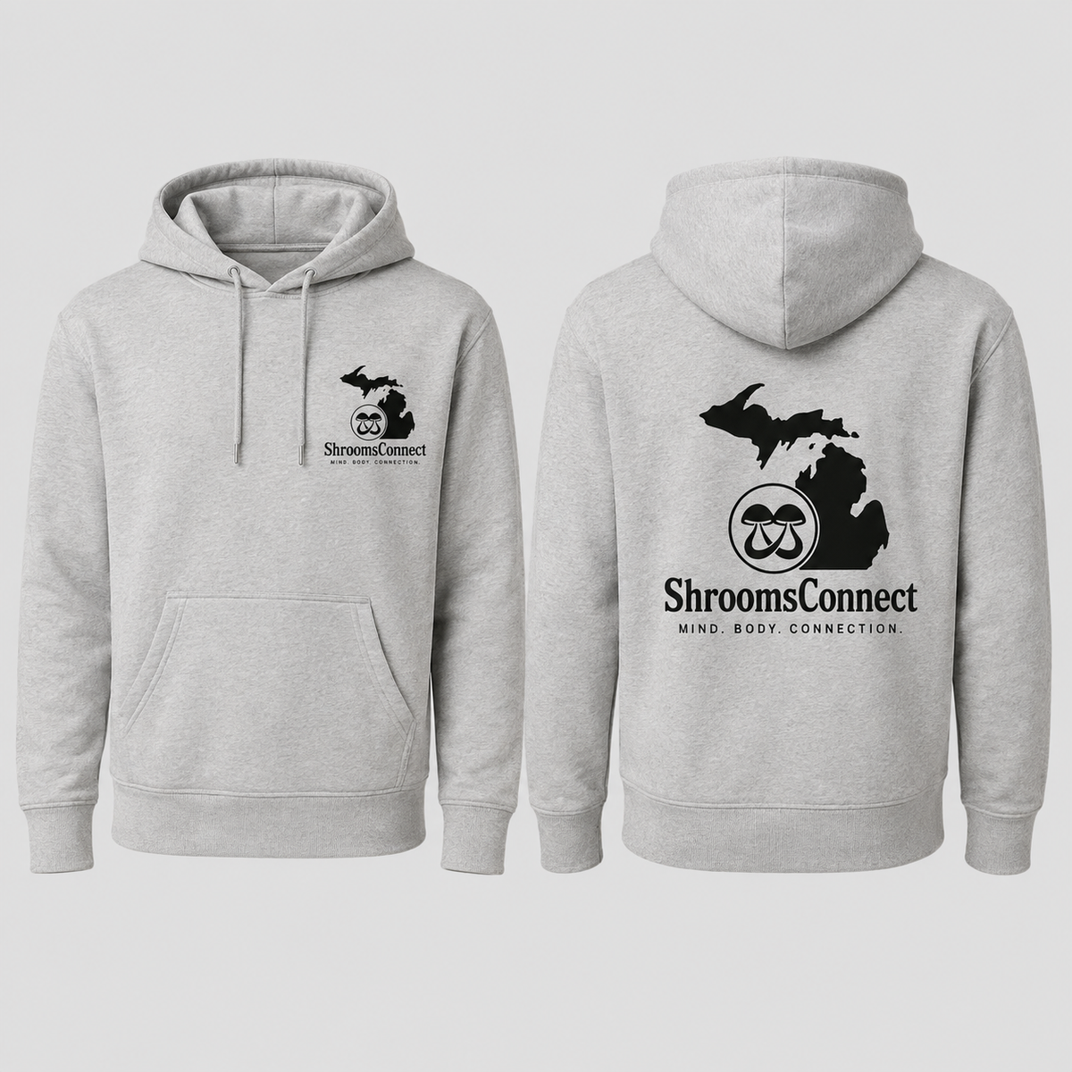 Shrooms Connect " Mitten " Hoodie