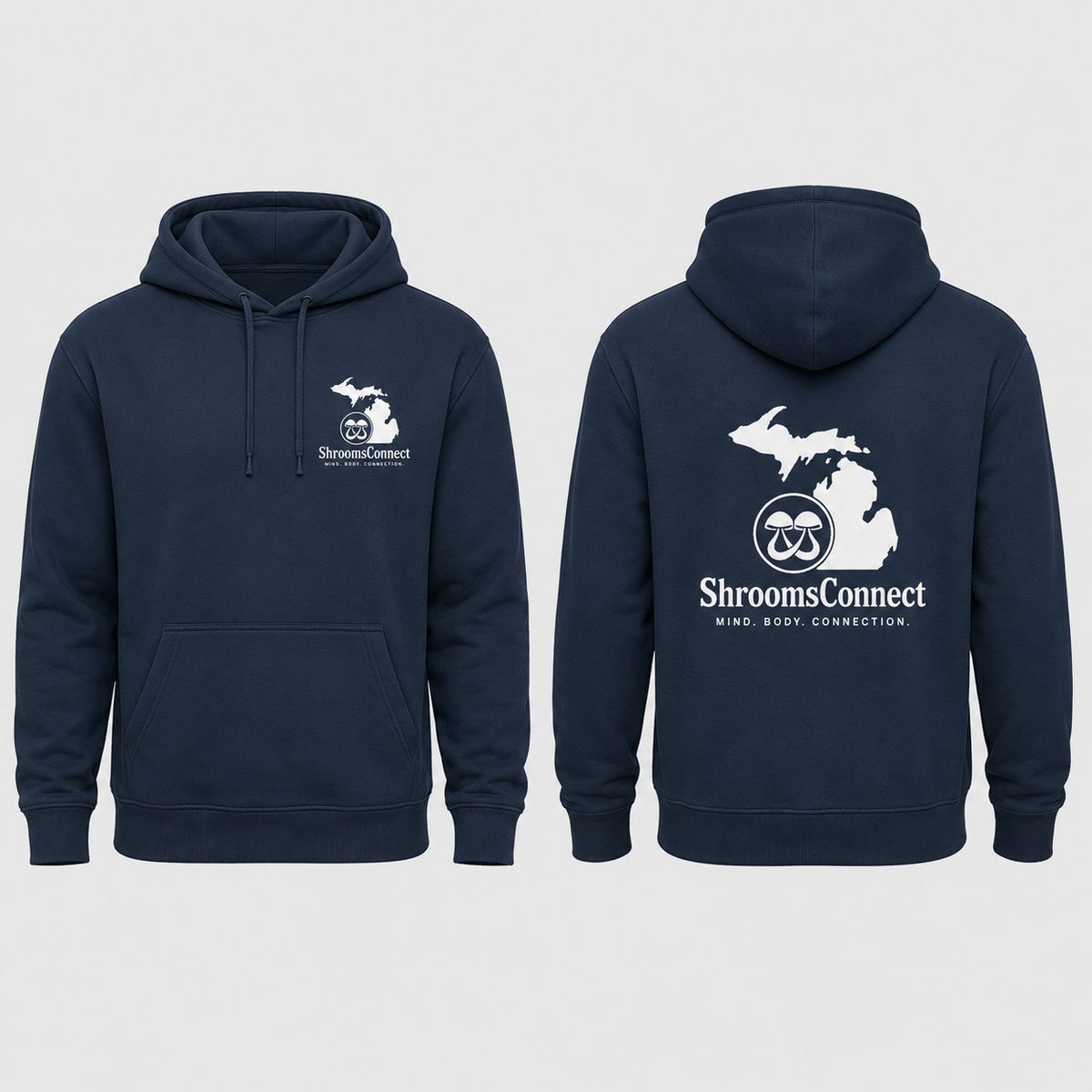 Shrooms Connect " Mitten " Hoodie
