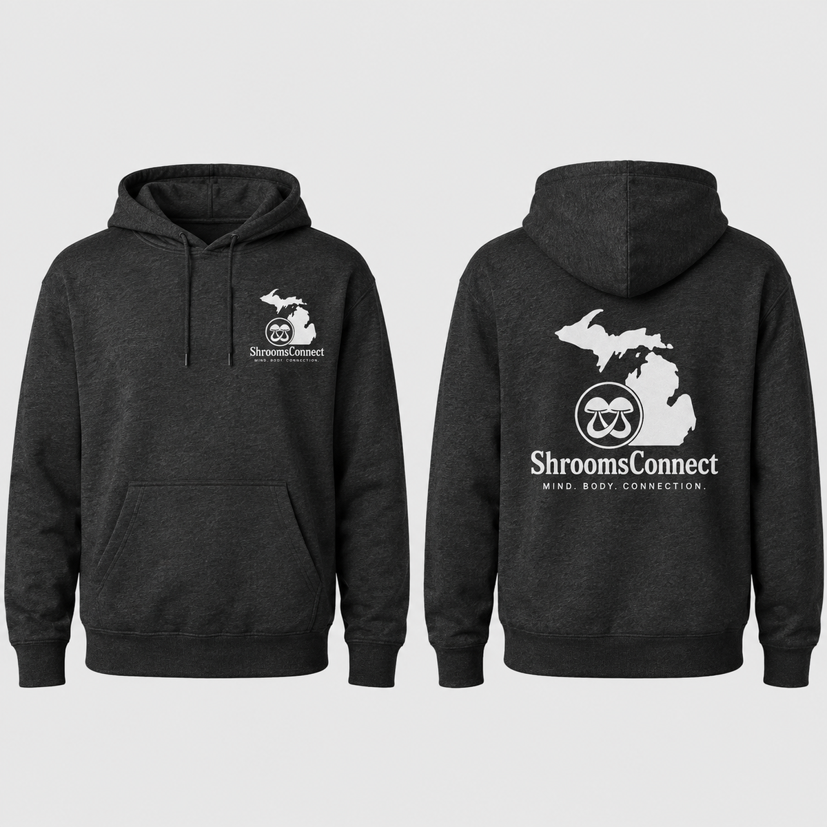 Shrooms Connect " Mitten " Hoodie