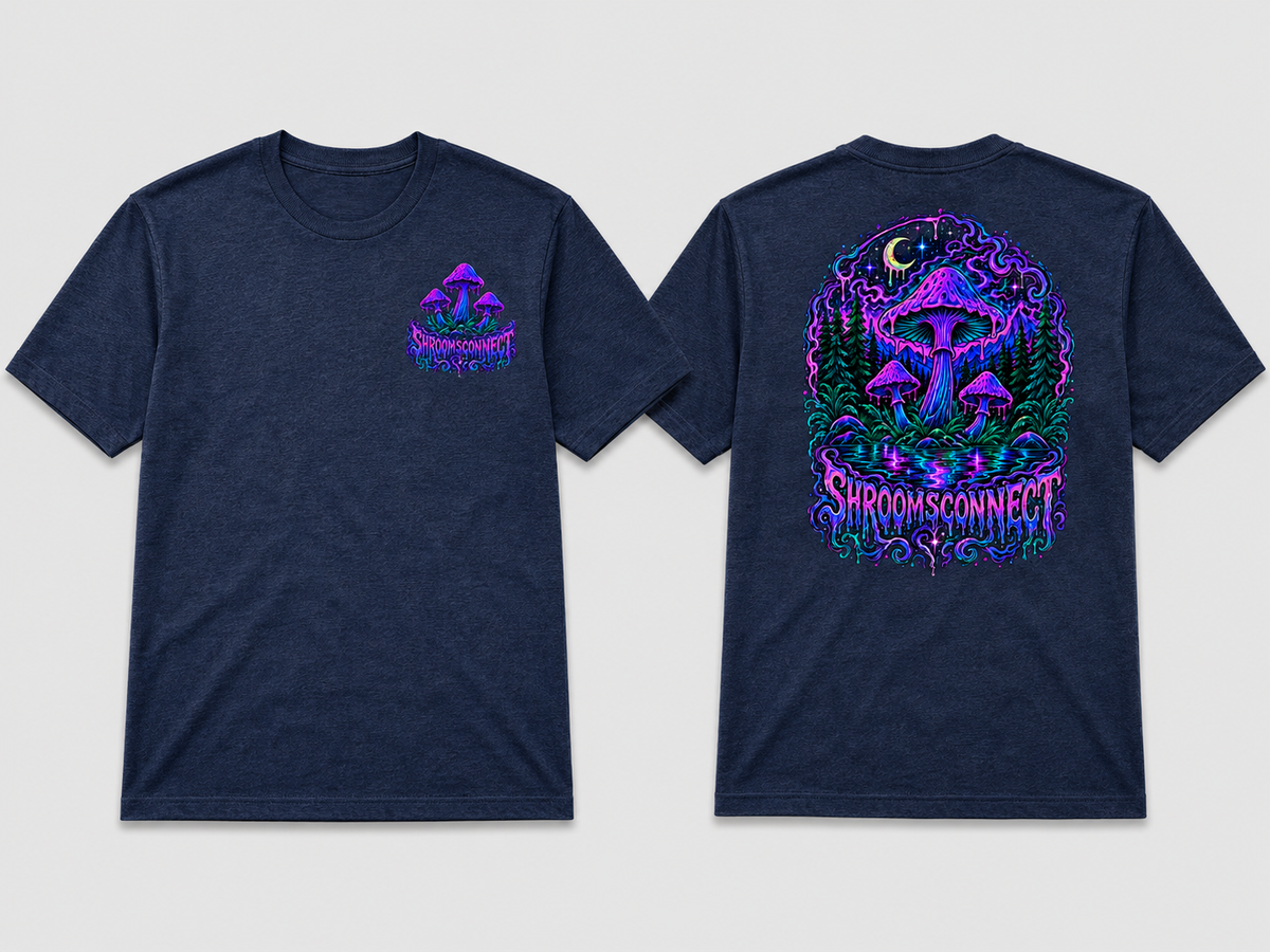 Short Sleeve "Limited Edition Drippy  Shroomz "  T-shirt