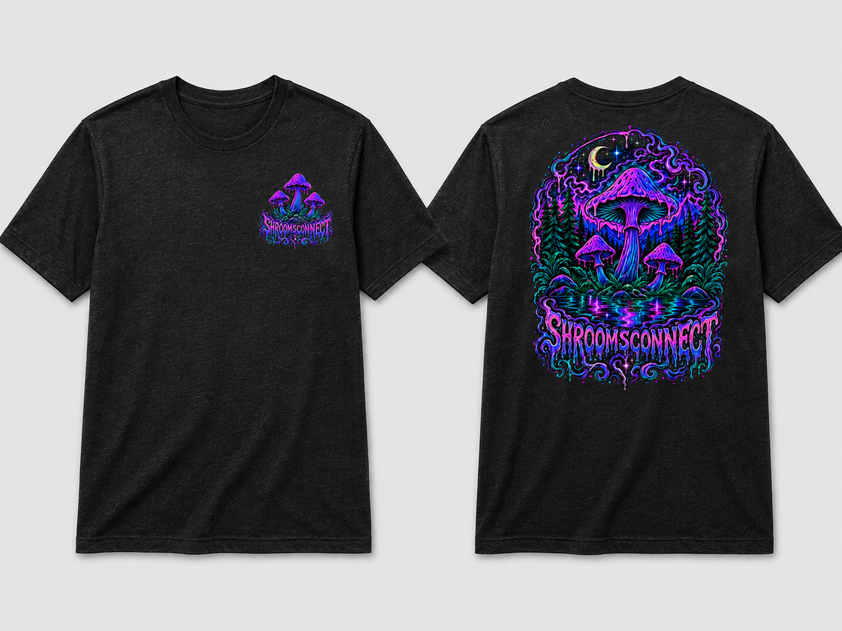 Short Sleeve "Limited Edition Drippy  Shroomz "  T-shirt